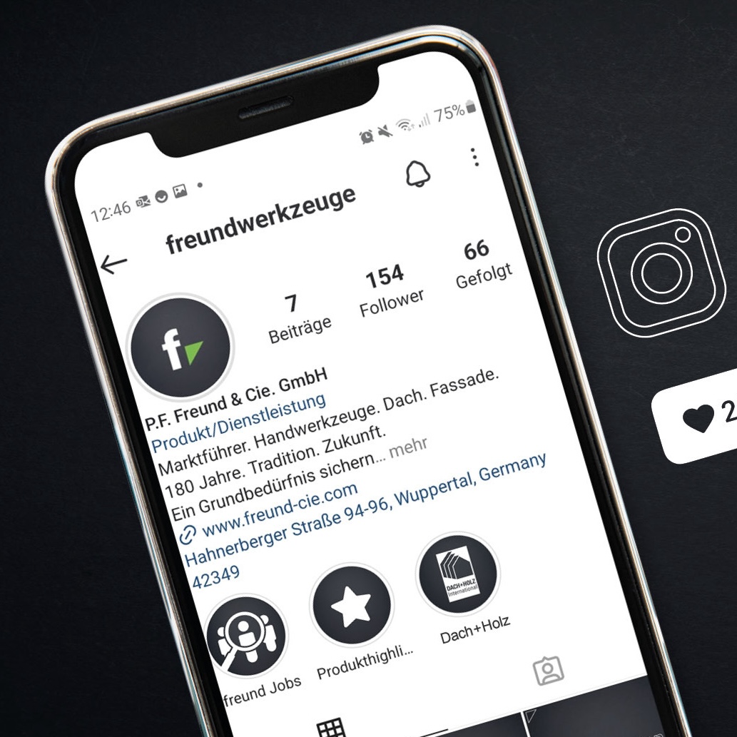 Freund meets Instagram