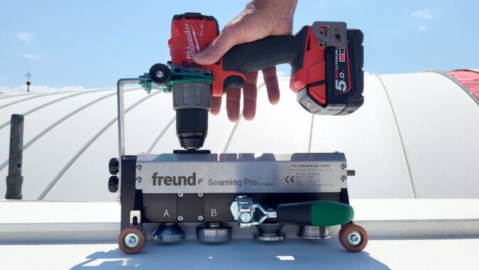 Falzmaschine Seaming Pro® Neue Generation